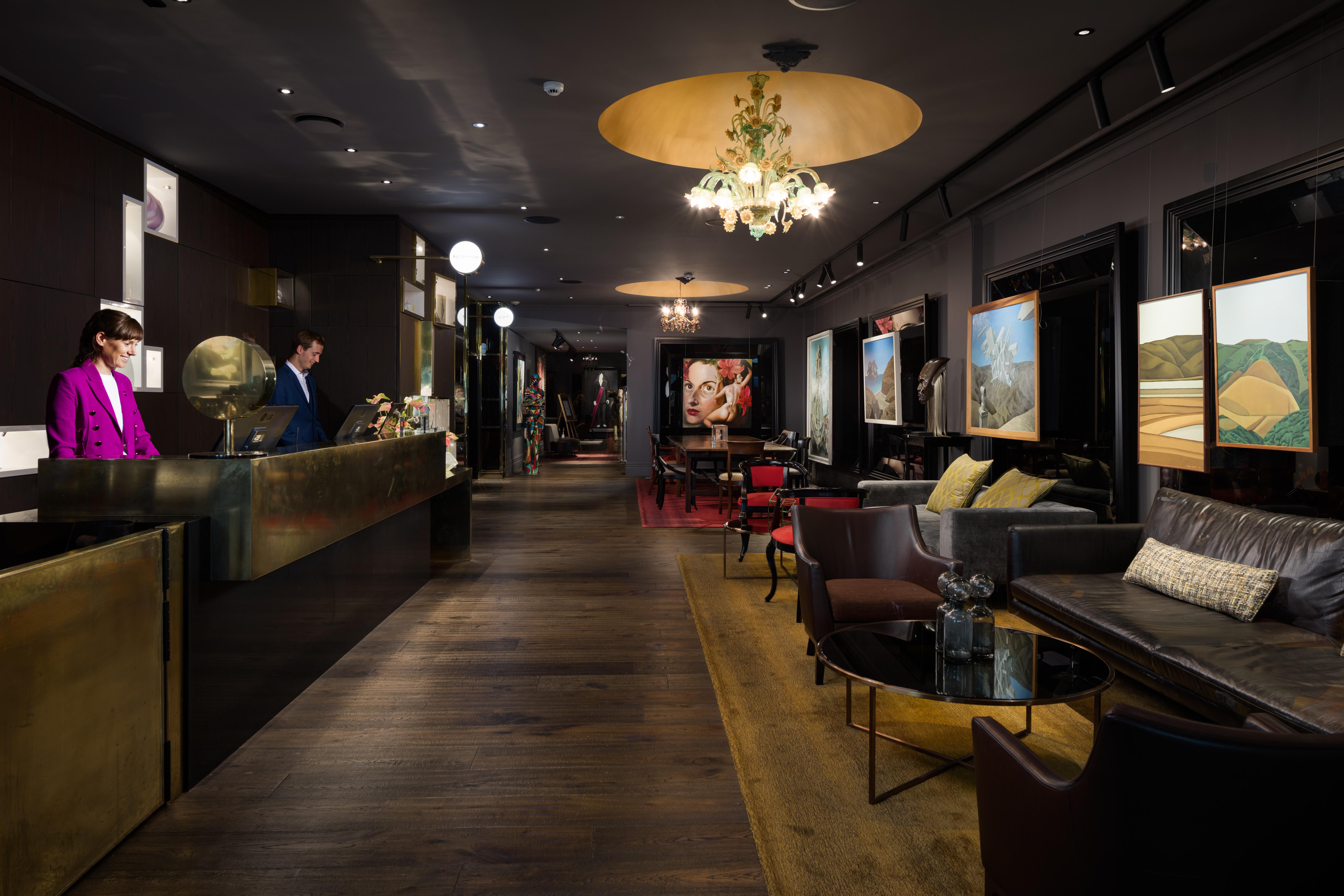 Museum Apartment Hotel, Independent Collection By Evt Wellington Buitenkant foto The lobby of the hotel